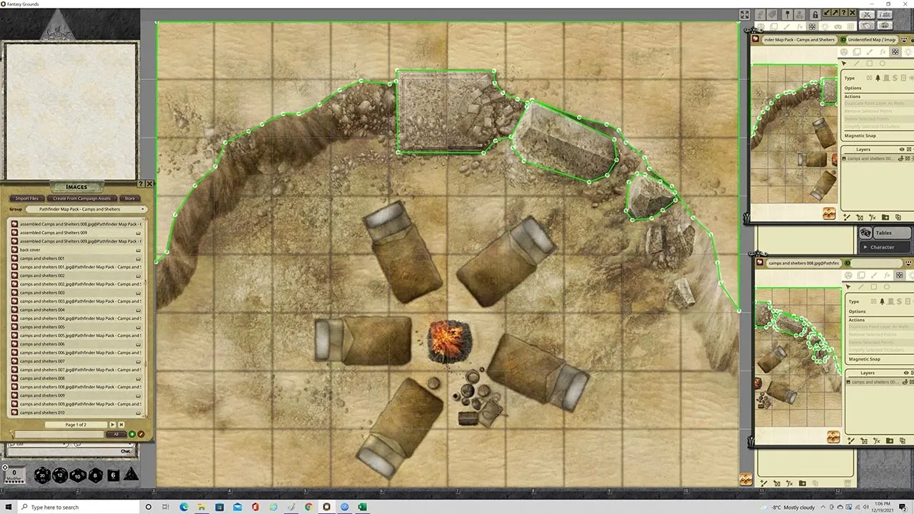 Fantasy Grounds - Pathfinder RPG - Map Pack - Camps And Shelters Screenshot 3
