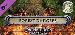 Fantasy Grounds - Pathfinder RPG - Map Pack - Forest Dangers