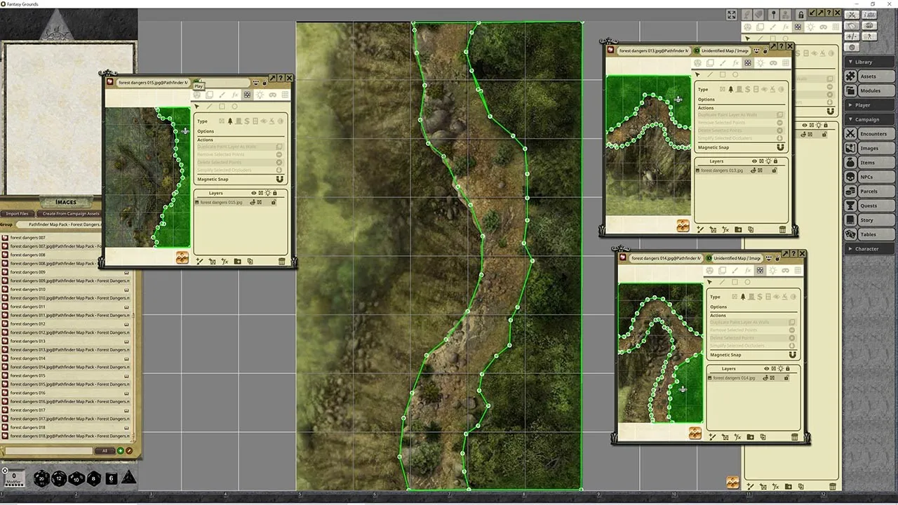 Fantasy Grounds - Pathfinder RPG - Map Pack - Forest Dangers Screenshot 2