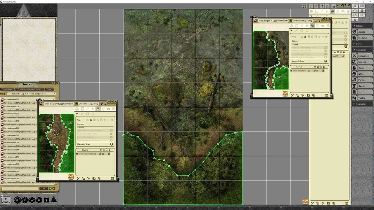 Fantasy Grounds - Pathfinder RPG - Map Pack - Forest Dangers Screenshot 4