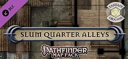 Fantasy Grounds - Pathfinder RPG - Map Pack - Slum Quarter Alleys