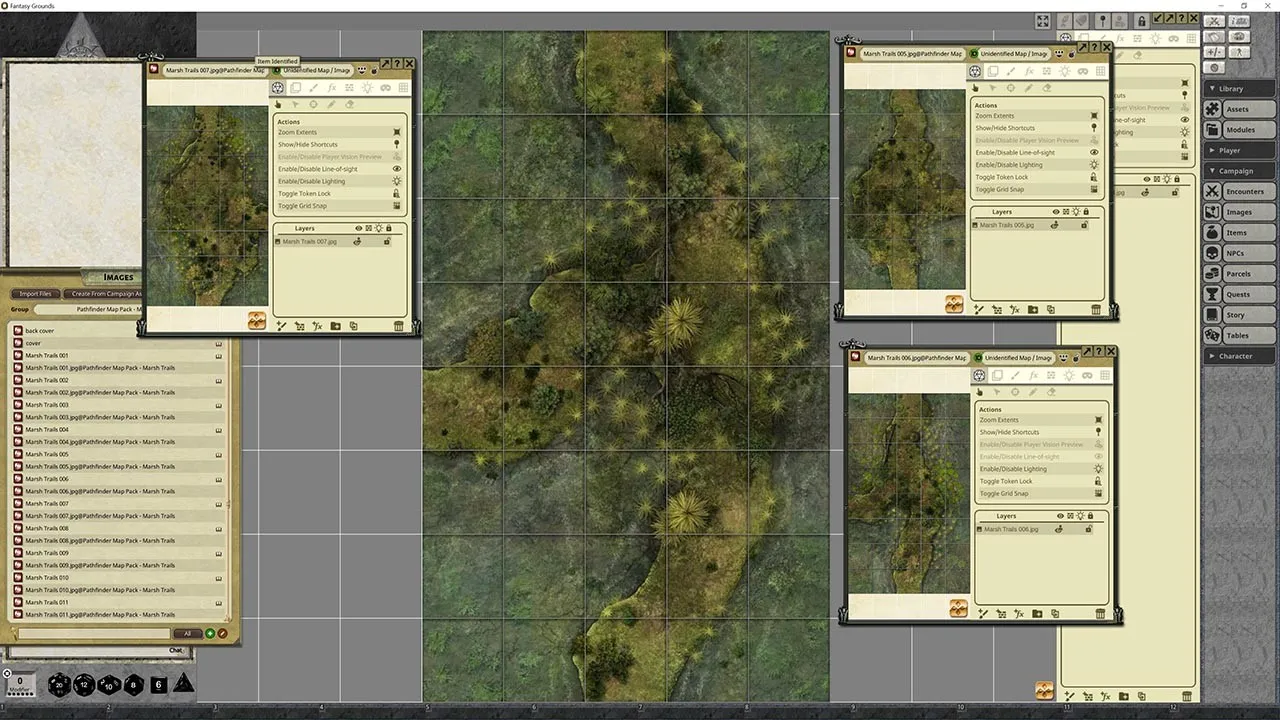 Fantasy Grounds - Pathfinder RPG - Map Pack - Marsh Trails Screenshot 4