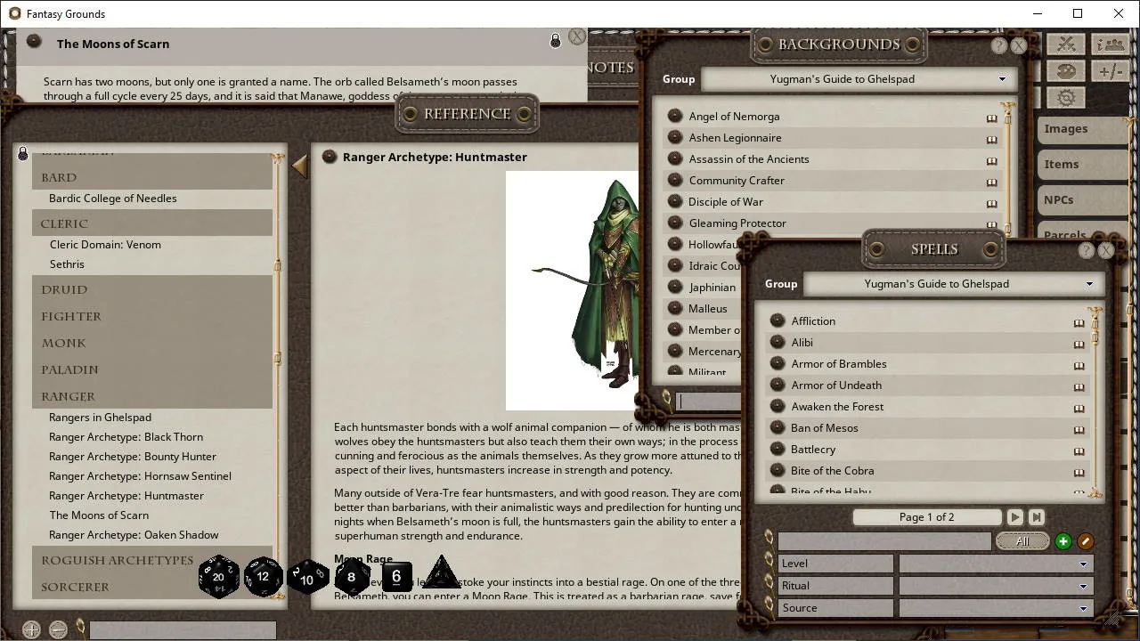 Fantasy Grounds - Yugman's Guide to Ghelspad Screenshot 0