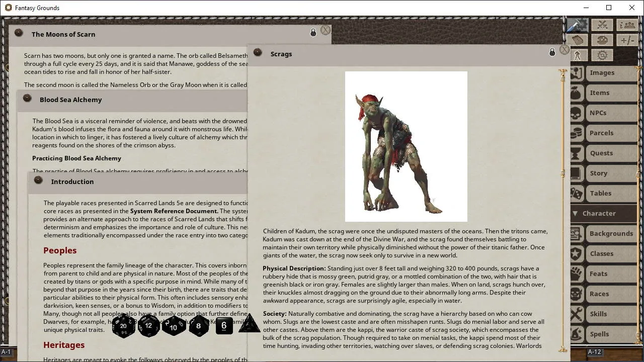 Fantasy Grounds - Yugman's Guide to Ghelspad Screenshot 1