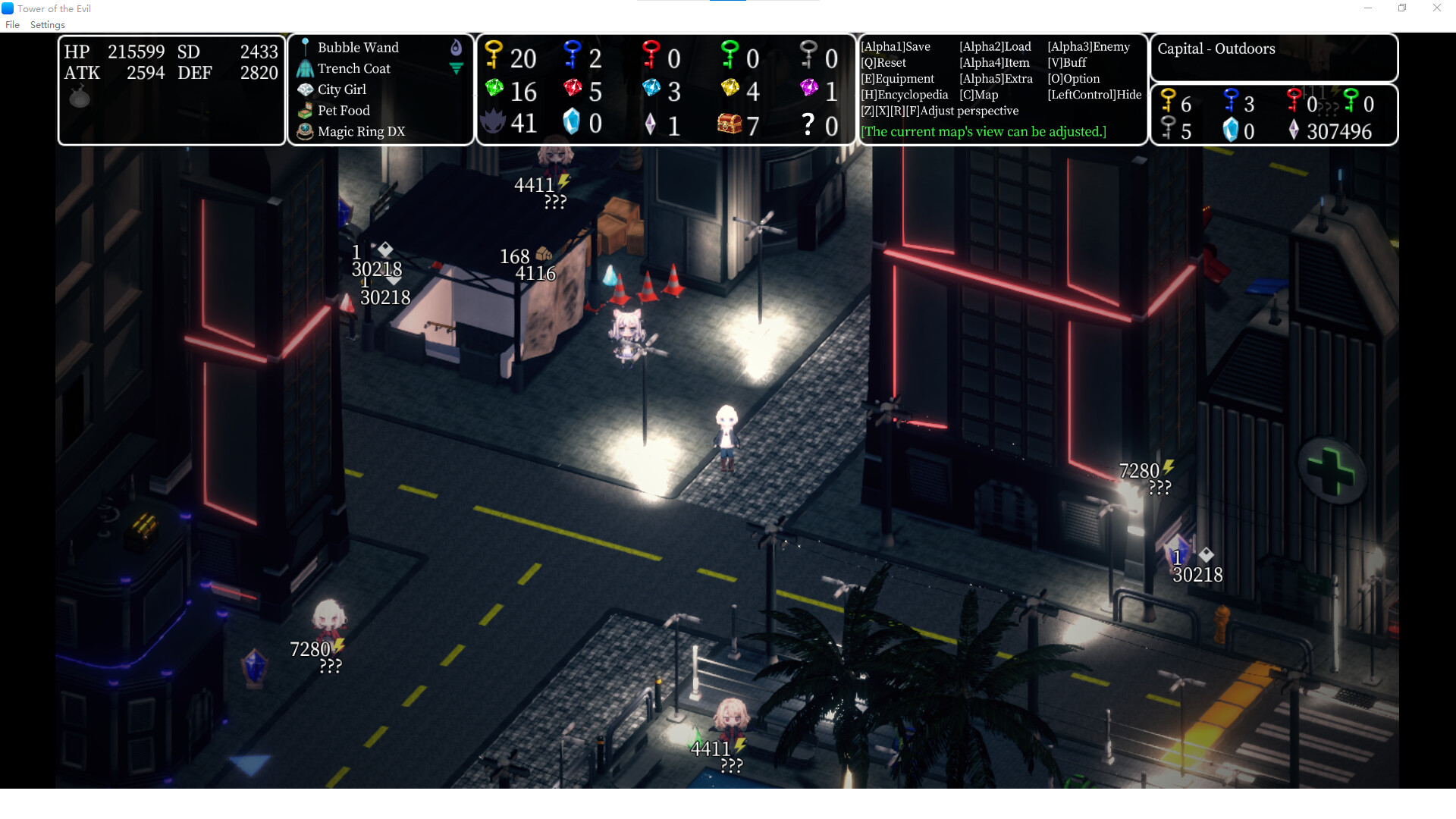 Tower of the Evil: Struggle of Eight Queens Screenshot 3