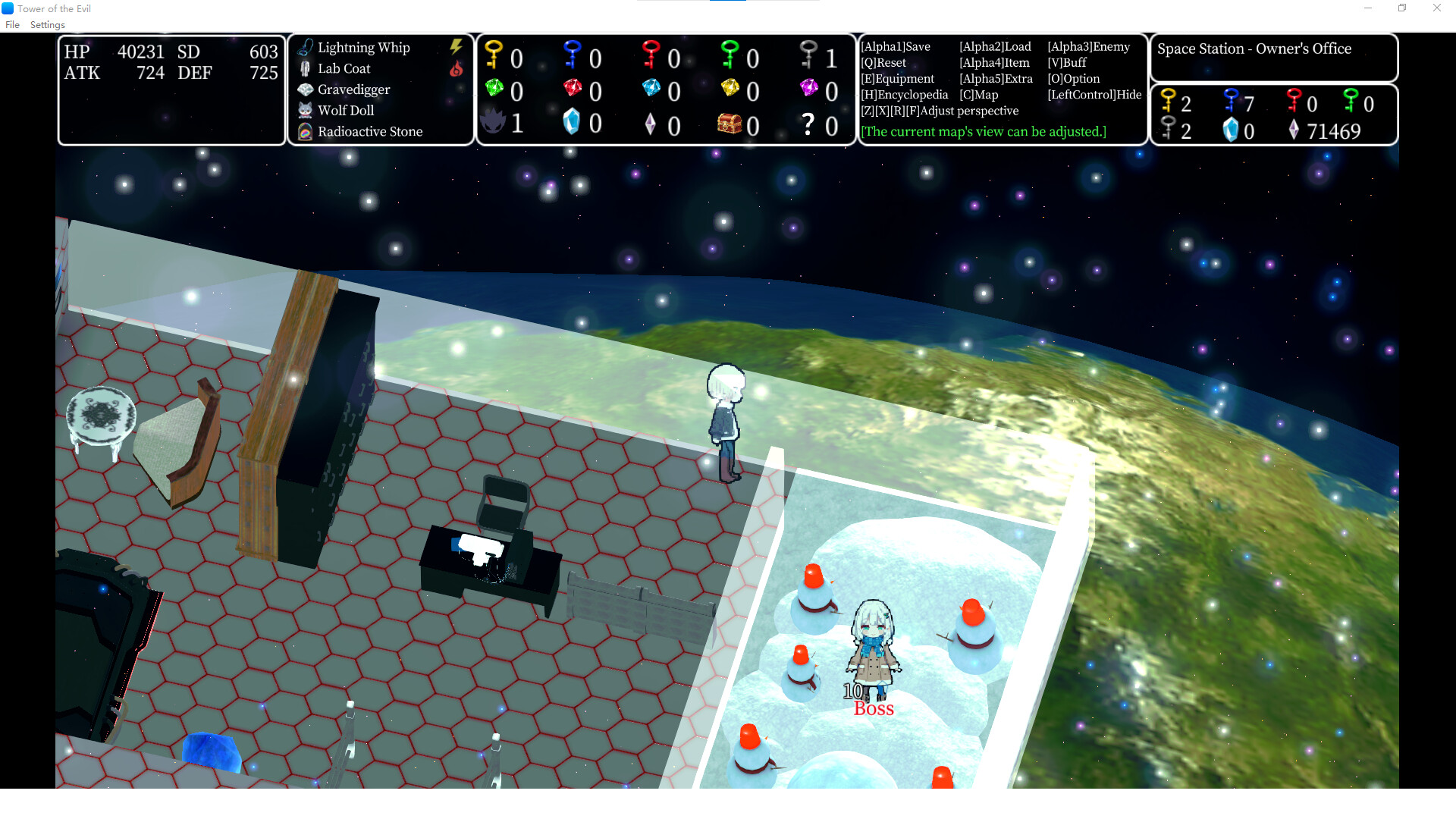 Tower of the Evil: Struggle of Eight Queens Screenshot 2