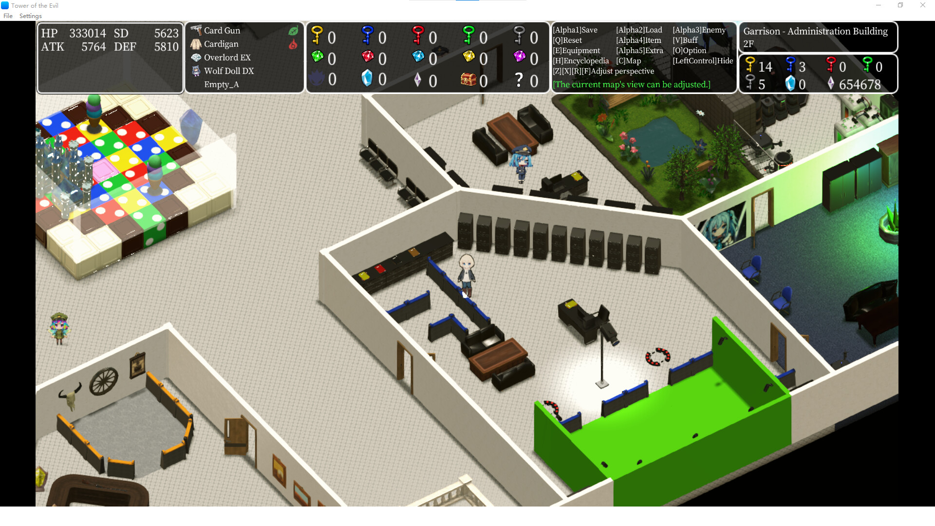 Tower of the Evil: Struggle of Eight Queens Screenshot 5