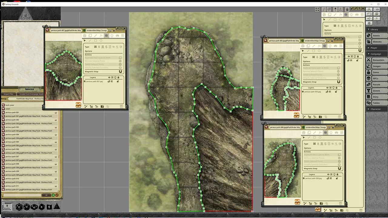 Fantasy Grounds - Pathfinder RPG - Map Pack - Urban Sites Screenshot 1