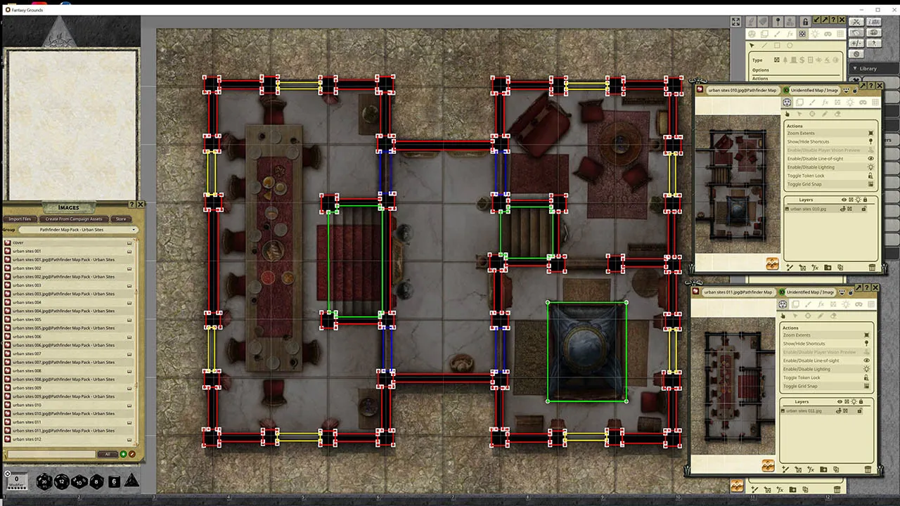 Fantasy Grounds - Pathfinder RPG - Map Pack - Urban Sites Screenshot 5
