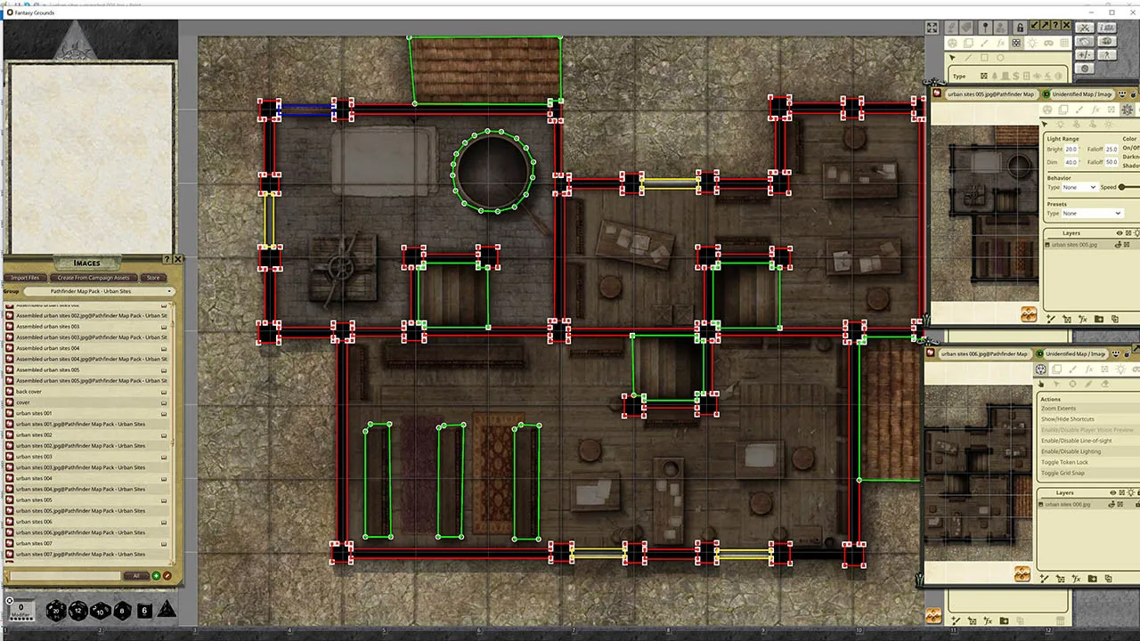 Fantasy Grounds - Pathfinder RPG - Map Pack - Urban Sites Screenshot 6