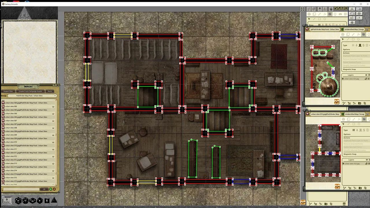 Fantasy Grounds - Pathfinder RPG - Map Pack - Urban Sites Screenshot 8