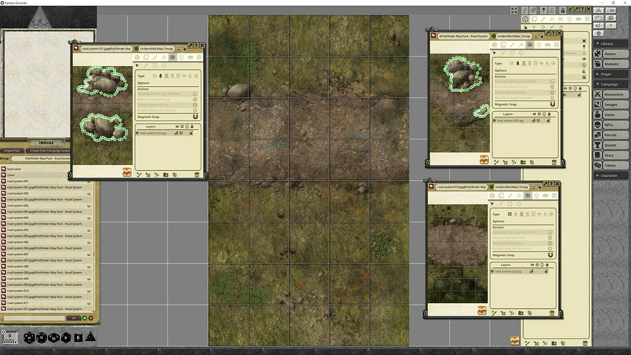 Fantasy Grounds - Pathfinder RPG - Map Pack: Road System Screenshot 1