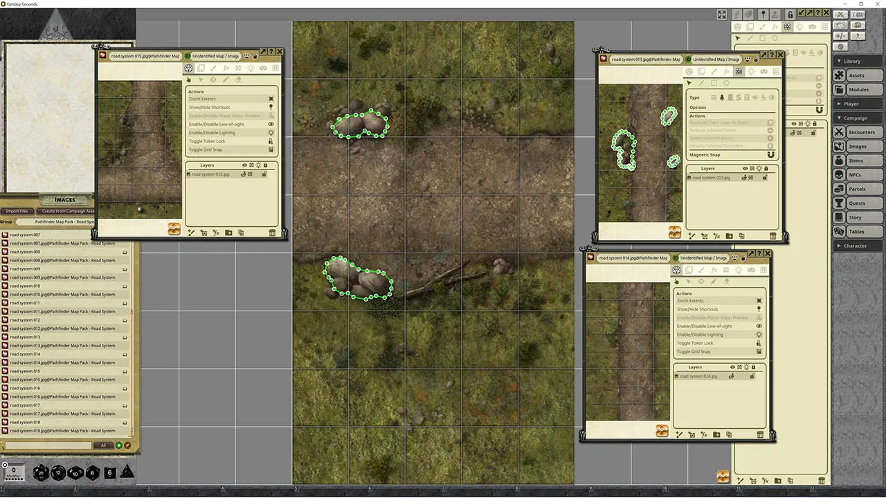 Fantasy Grounds - Pathfinder RPG - Map Pack: Road System Screenshot 2
