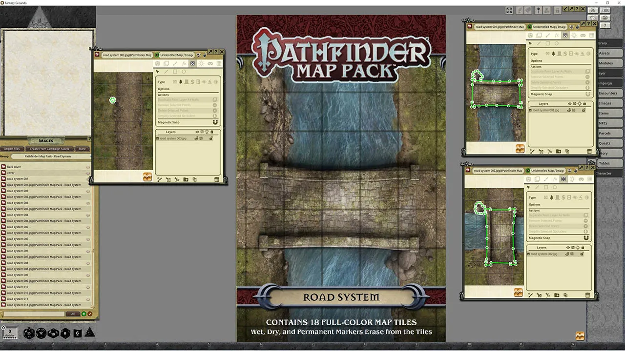 Fantasy Grounds - Pathfinder RPG - Map Pack: Road System Screenshot 4