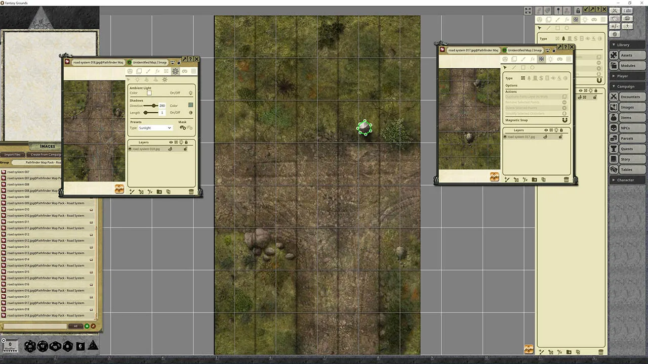 Fantasy Grounds - Pathfinder RPG - Map Pack: Road System Screenshot 3