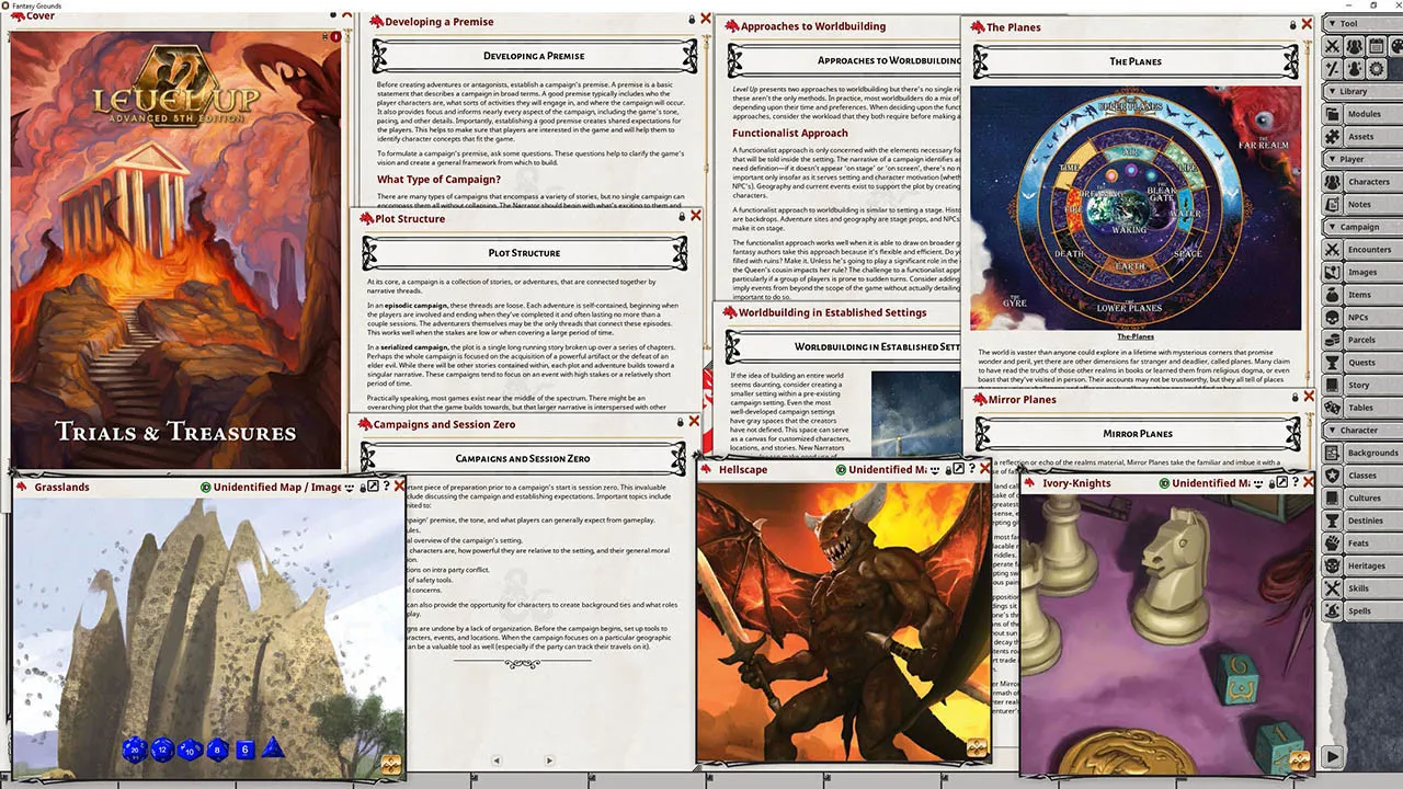 Fantasy Grounds - Level Up Trials & Treasure Screenshot 5