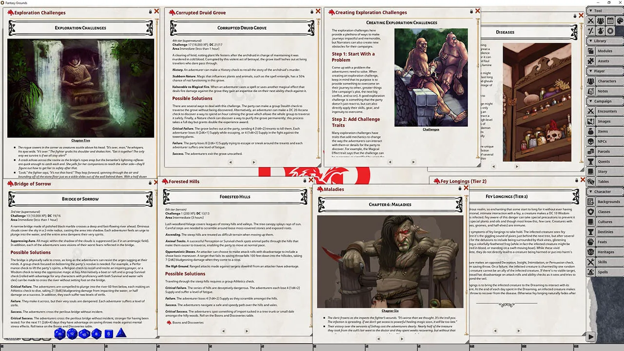 Fantasy Grounds - Level Up Trials & Treasure Screenshot 2