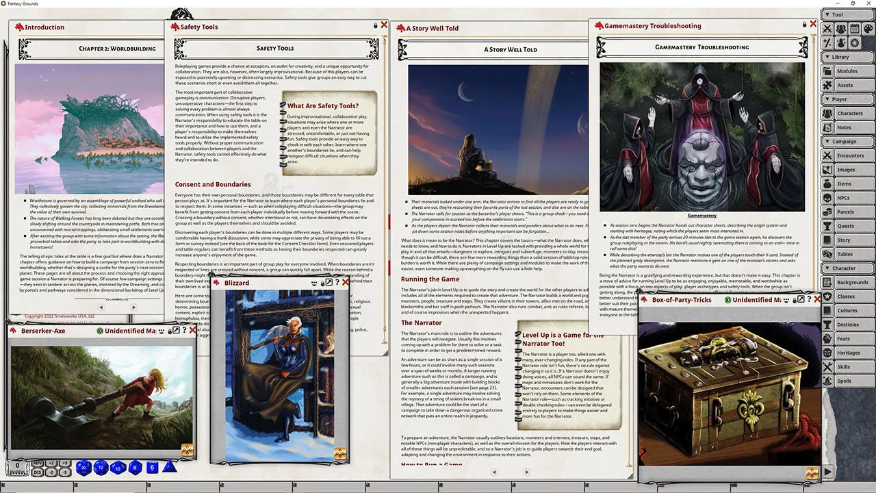 Fantasy Grounds - Level Up Trials & Treasure Screenshot 4