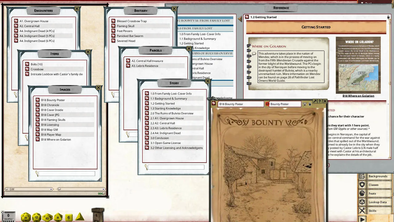 Fantasy Grounds - Pathfinder 2 RPG - Pathfinder Bounty # 18: From Family Lost Screenshot 1
