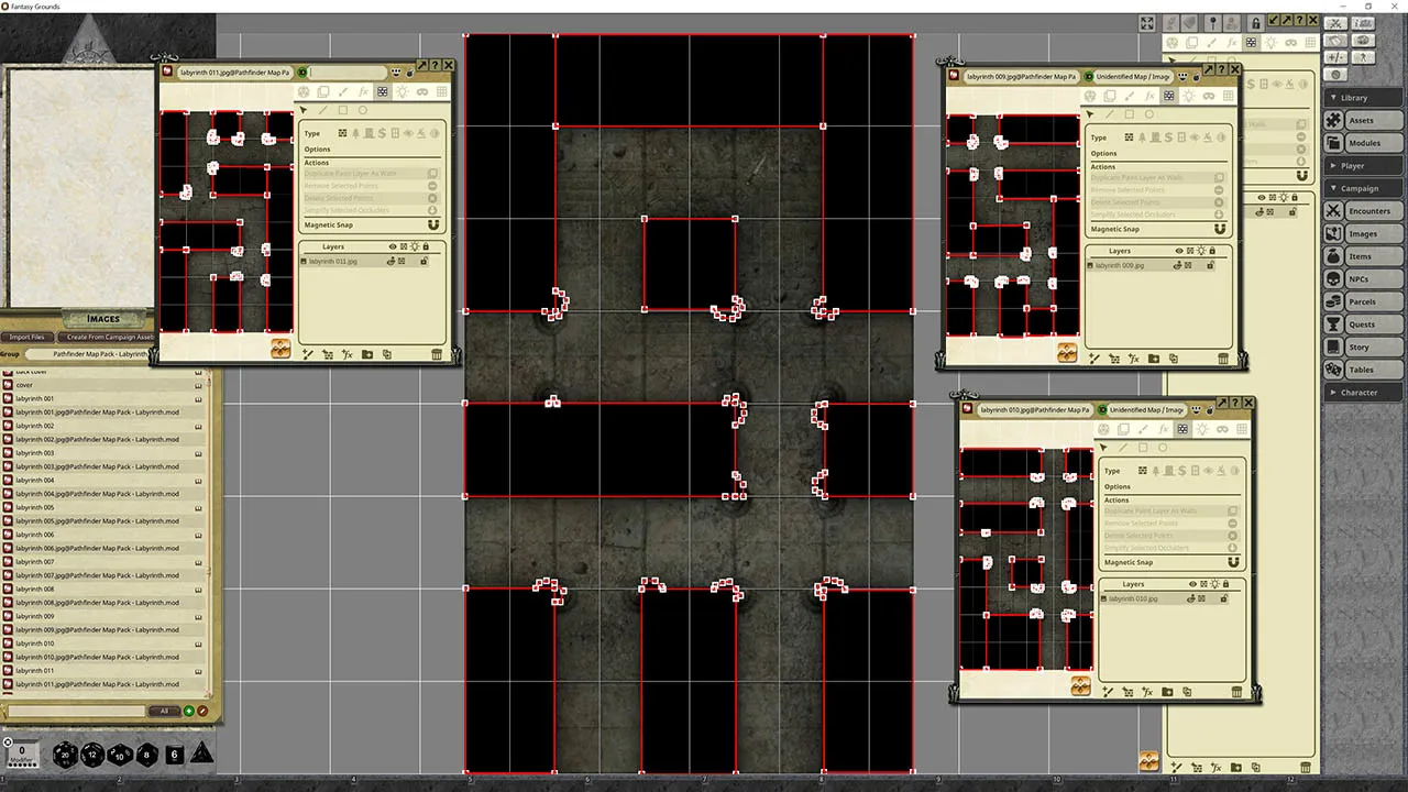 Fantasy Grounds - Pathfinder RPG - Map Pack: Labyrinth Screenshot 4