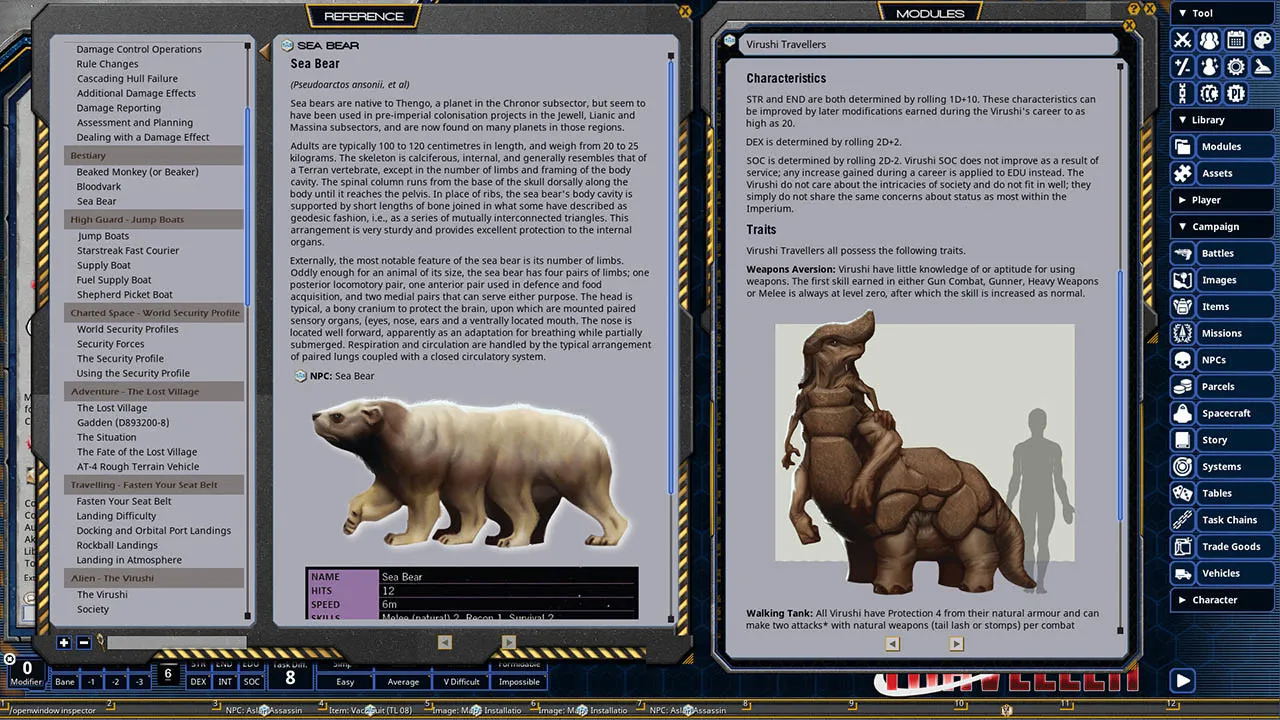 Fantasy Grounds - Journal of the Travellers' Aid Society Volume 5 Screenshot 4