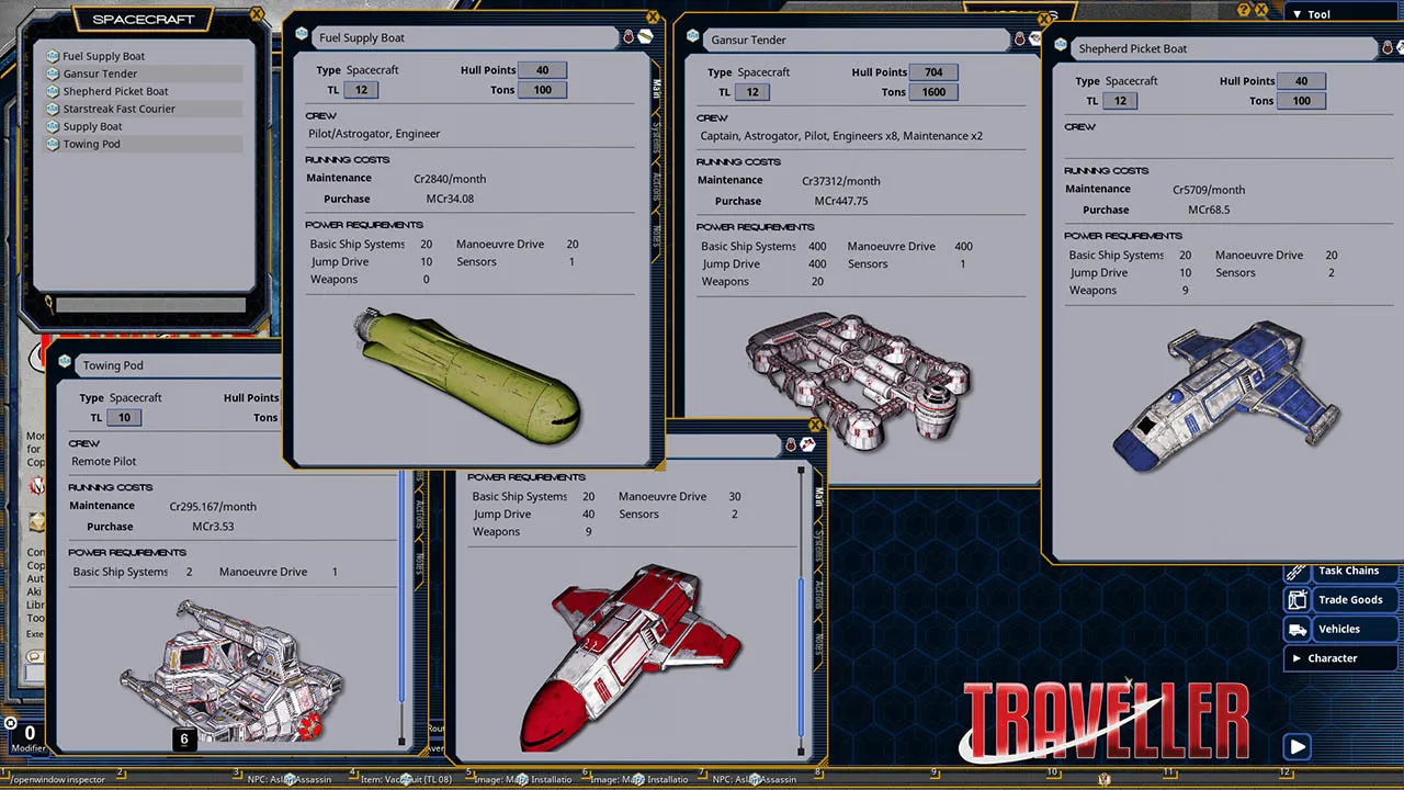 Fantasy Grounds - Journal of the Travellers' Aid Society Volume 5 Screenshot 1