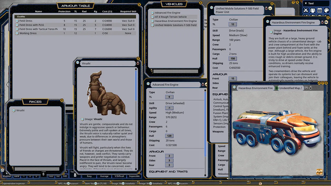 Fantasy Grounds - Journal of the Travellers' Aid Society Volume 5 Screenshot 0