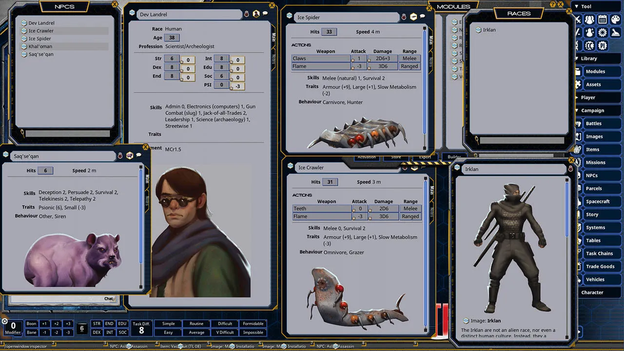 Fantasy Grounds - Journal of the Travellers' Aid Society Volume 6 Screenshot 0