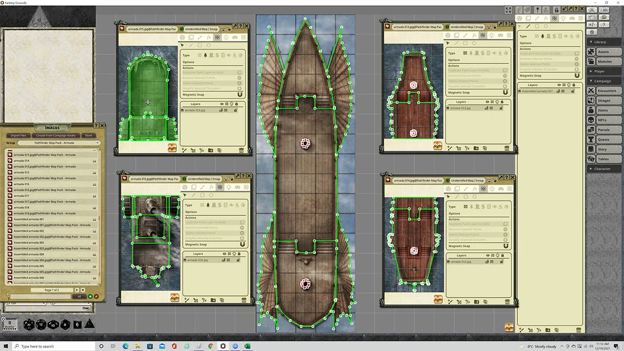 Fantasy Grounds - Pathfinder RPG - Map Pack: Armada Screenshot 3