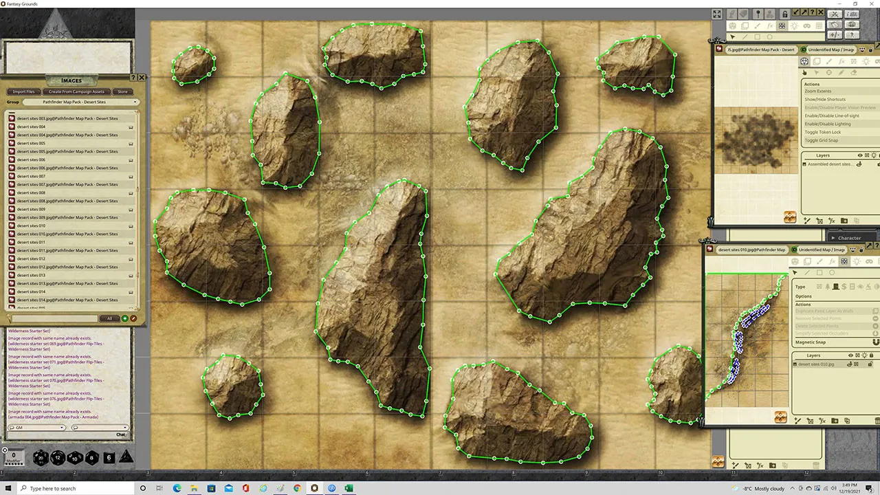 Fantasy Grounds - Pathfinder RPG - Map Pack: Desert Sites Screenshot 4