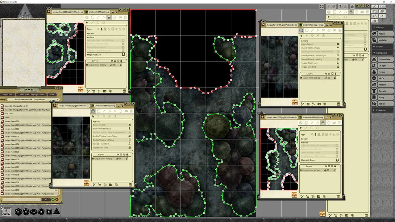 Fantasy Grounds - Pathfinder RPG - Map Pack - Fungus Forest Screenshot 3