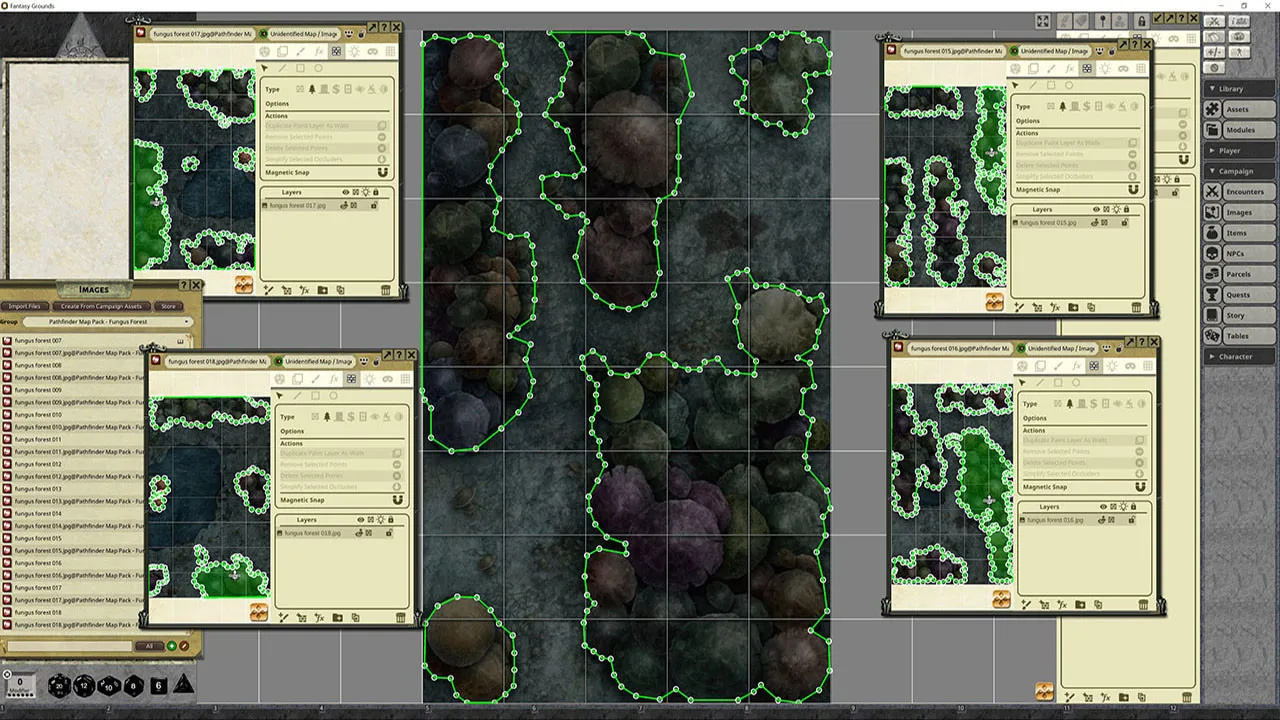 Fantasy Grounds - Pathfinder RPG - Map Pack - Fungus Forest Screenshot 4