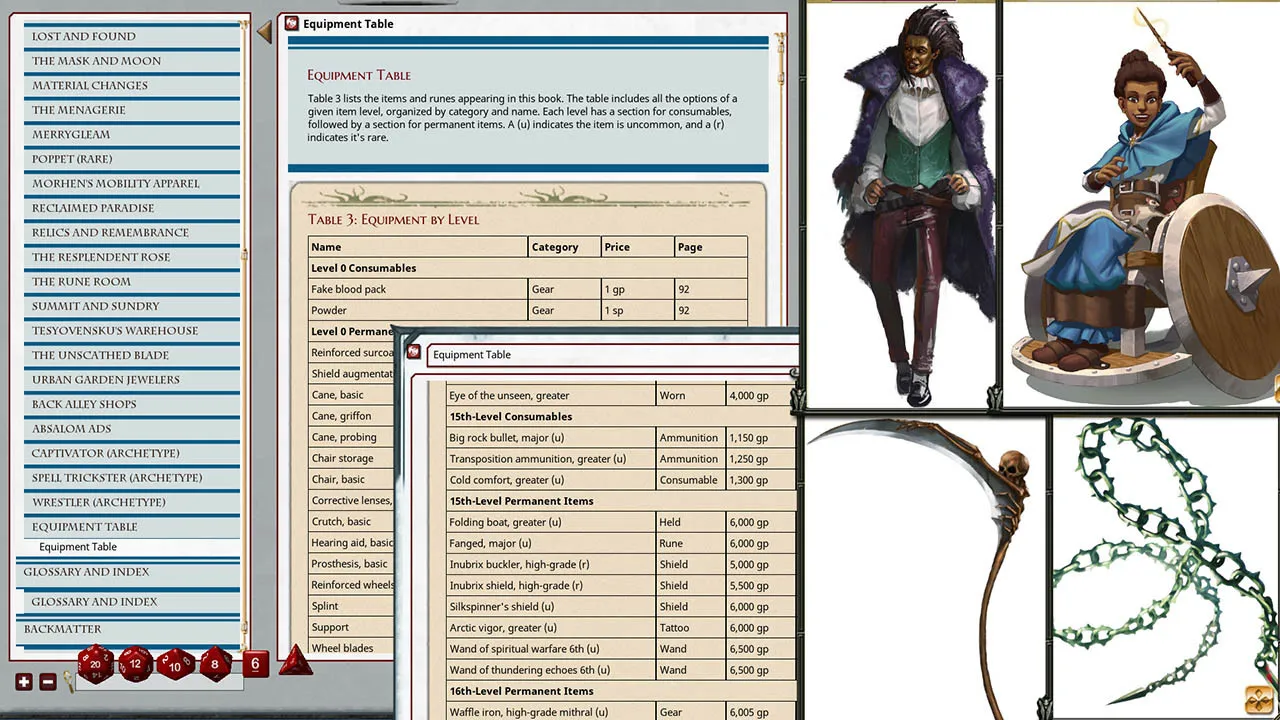 Fantasy Grounds - Pathfinder 2 RPG - Lost Omens: The Grand Bazaar Screenshot 0