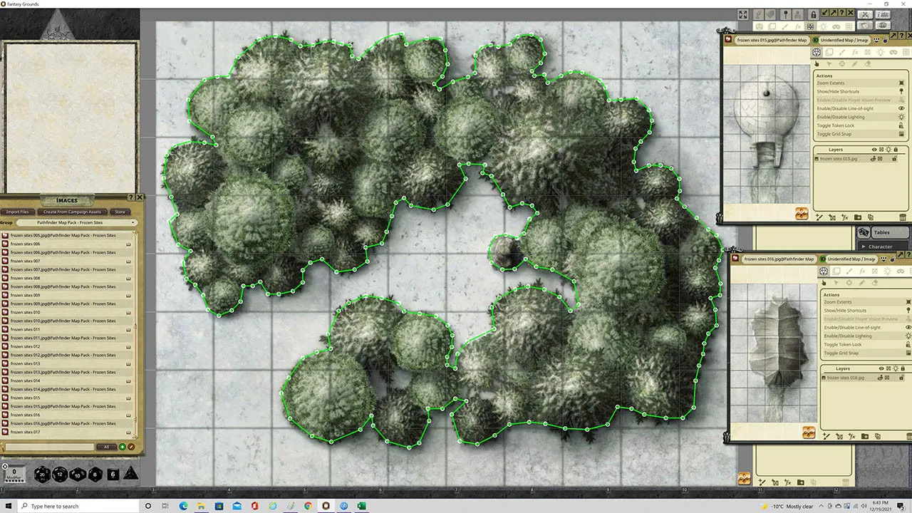 Fantasy Grounds - Pathfinder RPG - Map Pack - Frozen Sites Screenshot 4