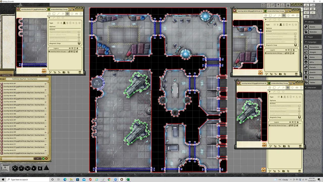 Fantasy Grounds - Pathfinder RPG - Map Pack - Starship Decks Screenshot 4
