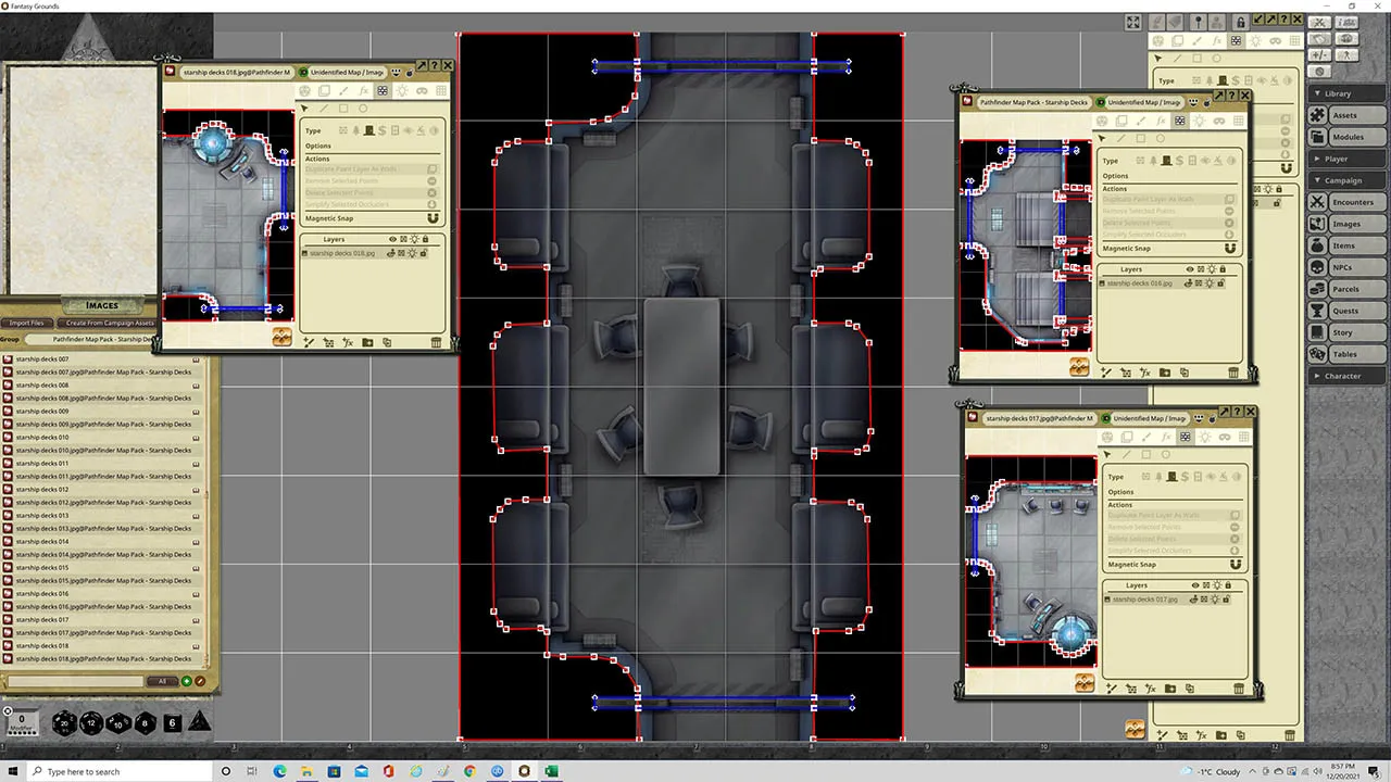 Fantasy Grounds - Pathfinder RPG - Map Pack - Starship Decks Screenshot 3