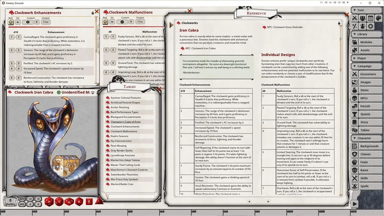 Fantasy Grounds - D&D Mordenkainen Presents Monsters of the Multiverse Screenshot 4