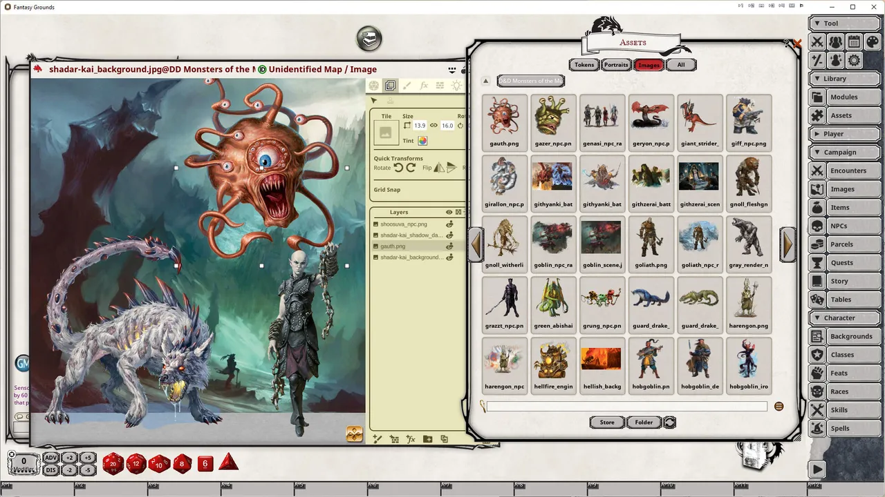 Fantasy Grounds - D&D Mordenkainen Presents Monsters of the Multiverse Screenshot 3