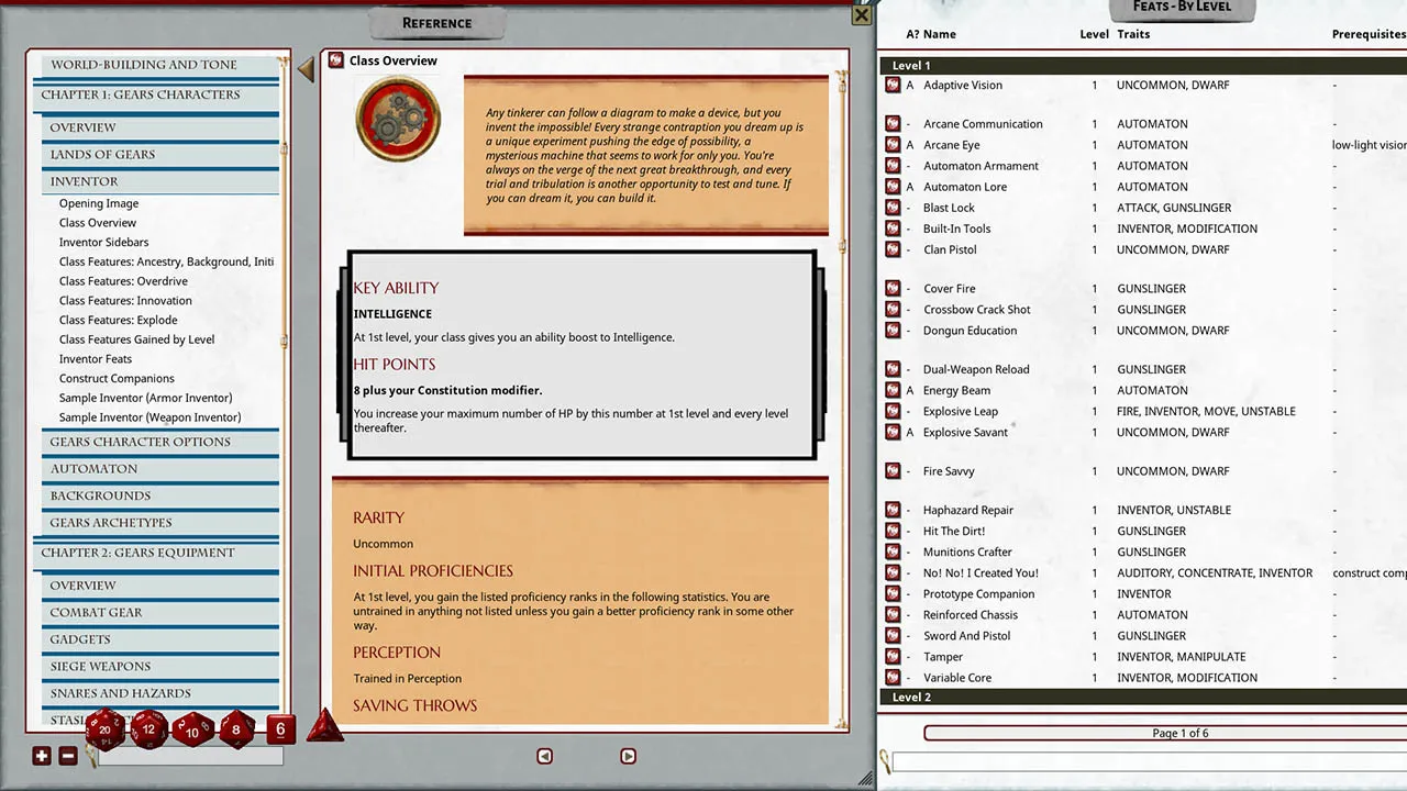 Fantasy Grounds - Pathfinder 2 RPG - Guns & Gears Screenshot 0