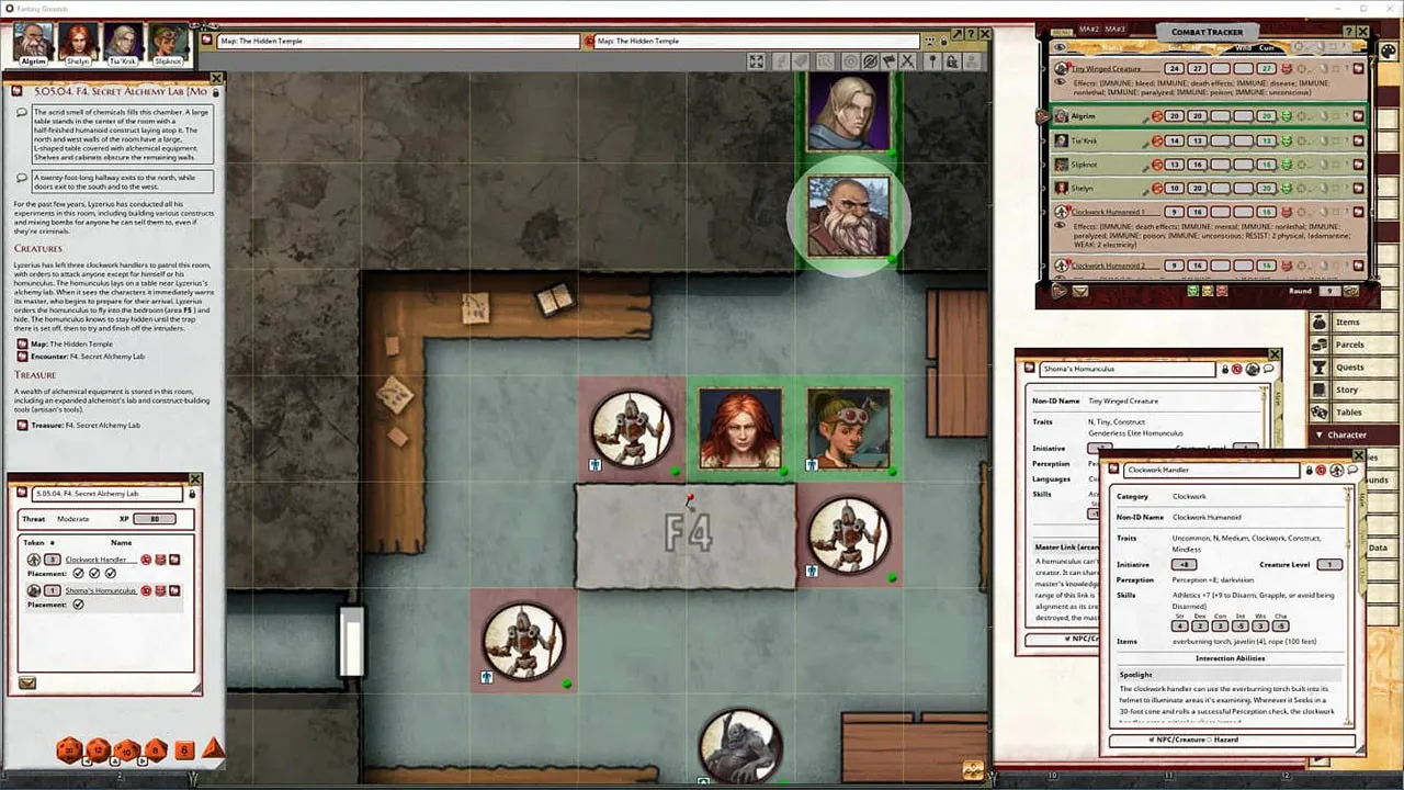 Fantasy Grounds - Pathfinder 2 RPG - Outlaws of Alkenstar AP 1: Punks in a Powderkeg Screenshot 6