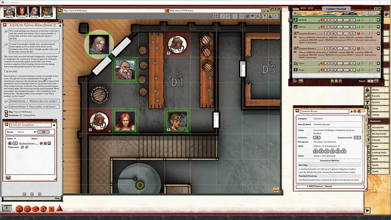 Fantasy Grounds - Pathfinder 2 RPG - Outlaws of Alkenstar AP 1: Punks in a Powderkeg Screenshot 2