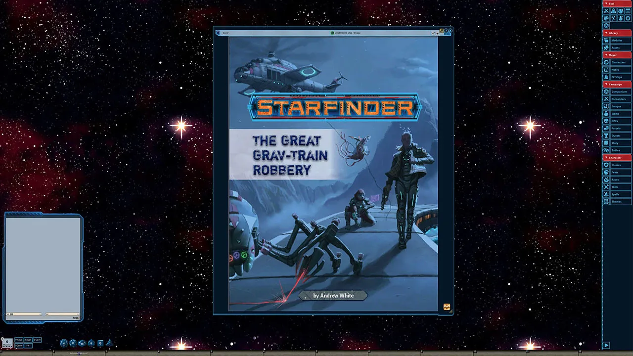 Fantasy Grounds - Starfinder RPG - Starfinder One-Shot #2: The Great Grav Train Robbery Screenshot 2