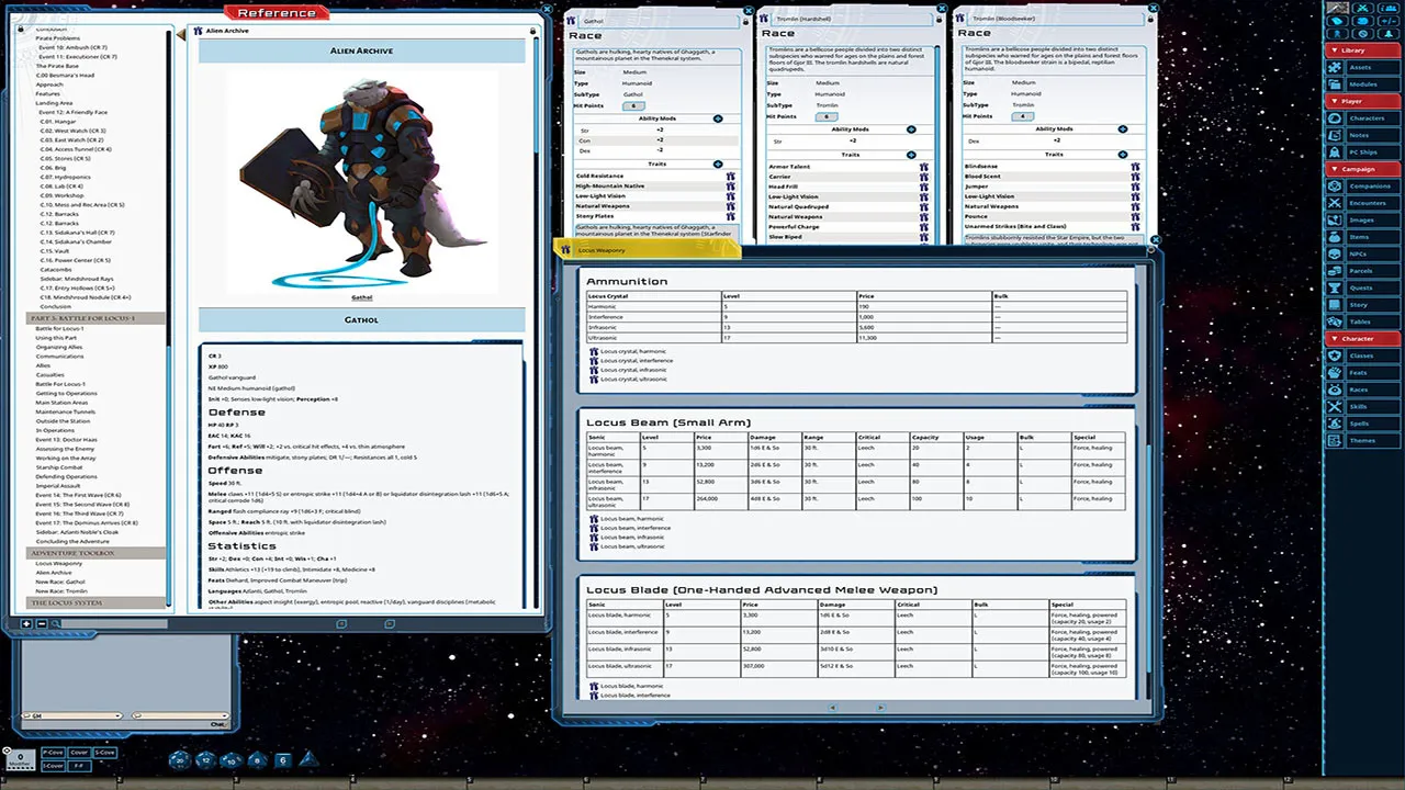 Fantasy Grounds - Starfinder RPG - Starfinder Adventure: The Liberation of Locus-1 Screenshot 4