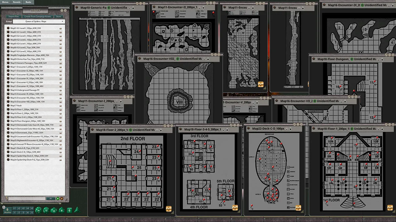 Fantasy Grounds - D&D Classics: Queen of the Spiders (GDQ1-7) Screenshot 0