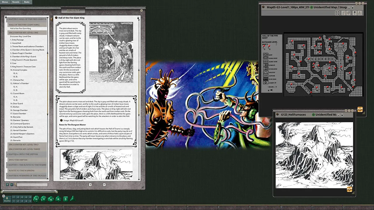 Fantasy Grounds - D&D Classics: Queen of the Spiders (GDQ1-7) Screenshot 4