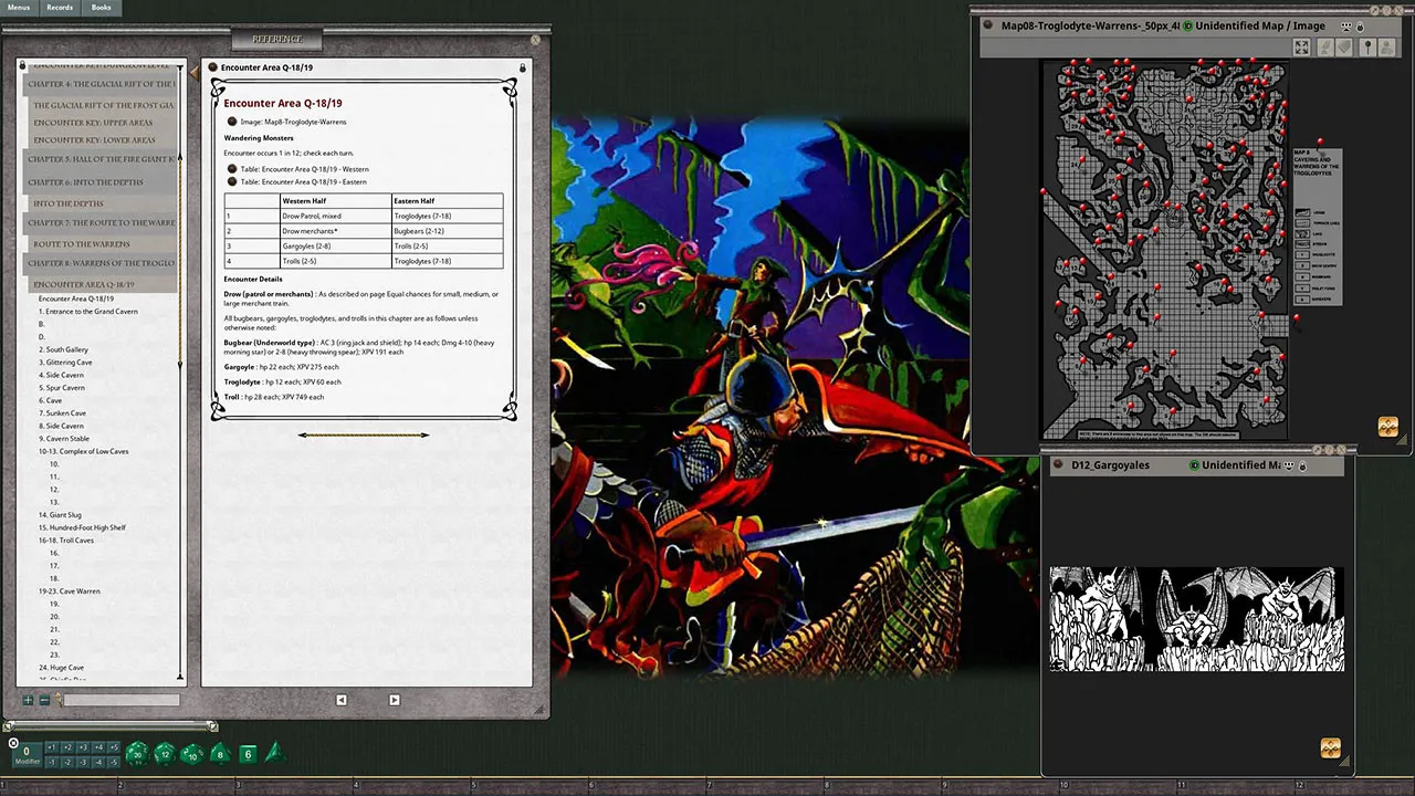 Fantasy Grounds - D&D Classics: Queen of the Spiders (GDQ1-7) Screenshot 3
