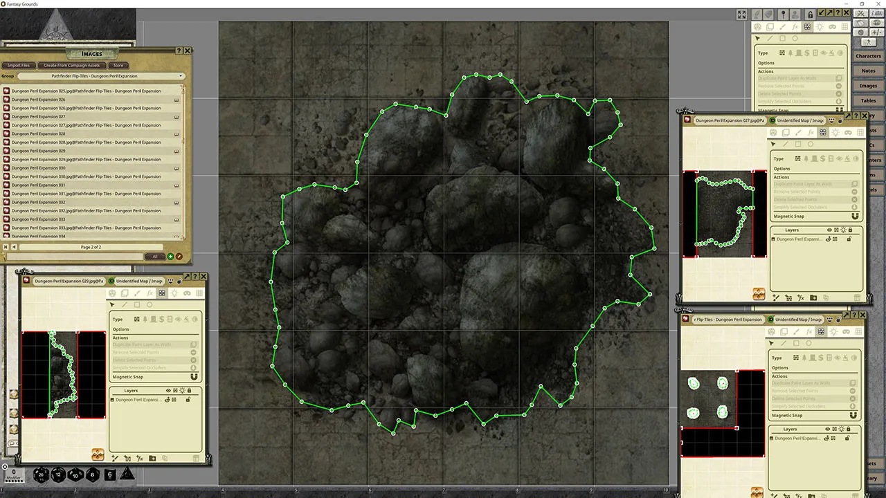 Fantasy Grounds - Pathfinder RPG - Flip-Tiles - Dungeon Perils Expansion Screenshot 3