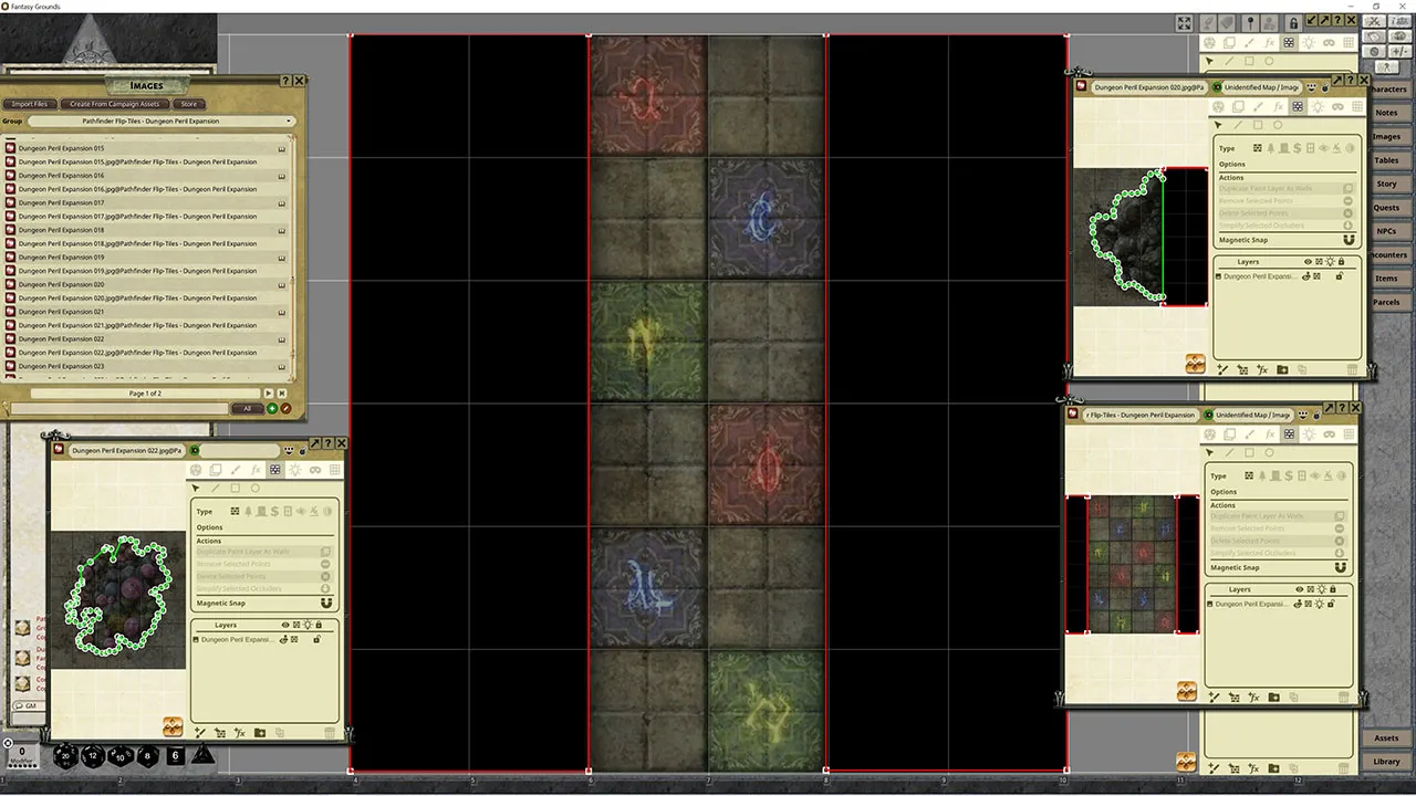 Fantasy Grounds - Pathfinder RPG - Flip-Tiles - Dungeon Perils Expansion Screenshot 2