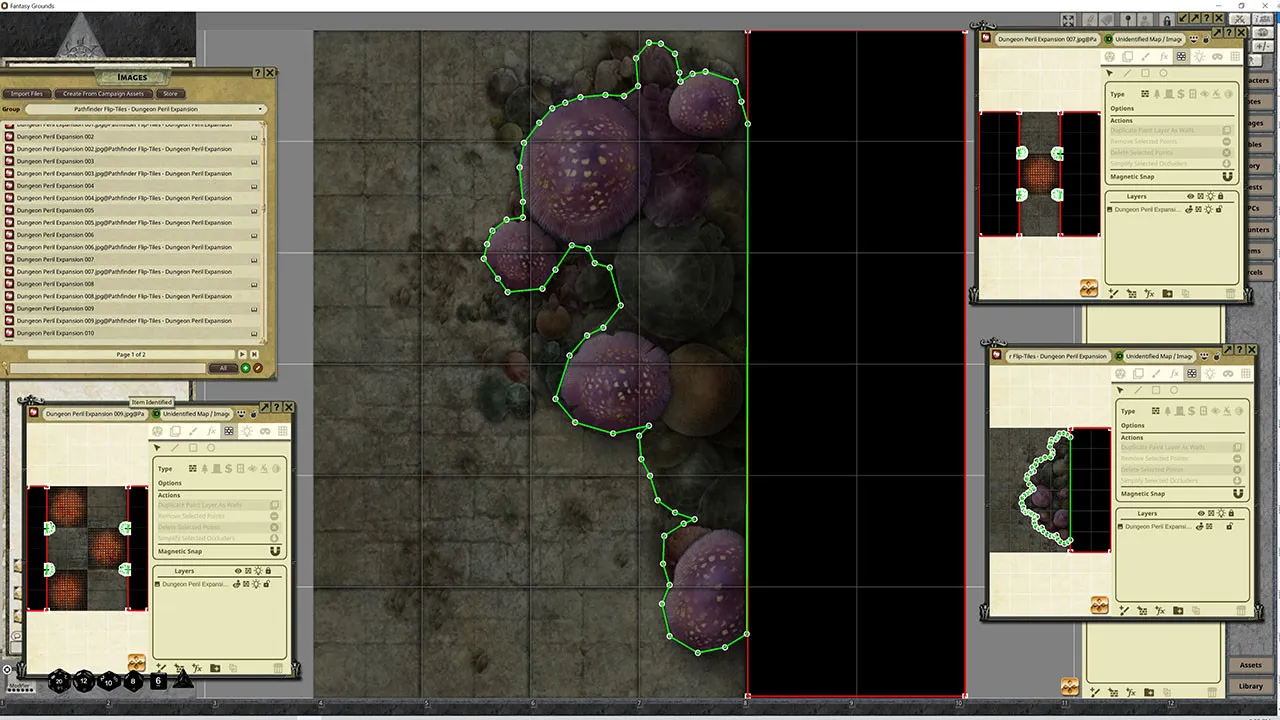 Fantasy Grounds - Pathfinder RPG - Flip-Tiles - Dungeon Perils Expansion Screenshot 1