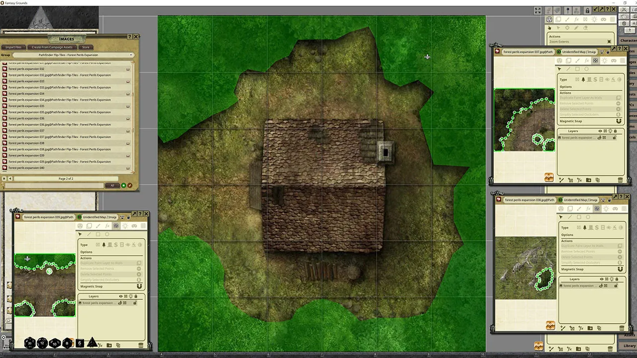 Fantasy Grounds - Pathfinder RPG - Flip-Tiles - Forest Perils Expansion Screenshot 2